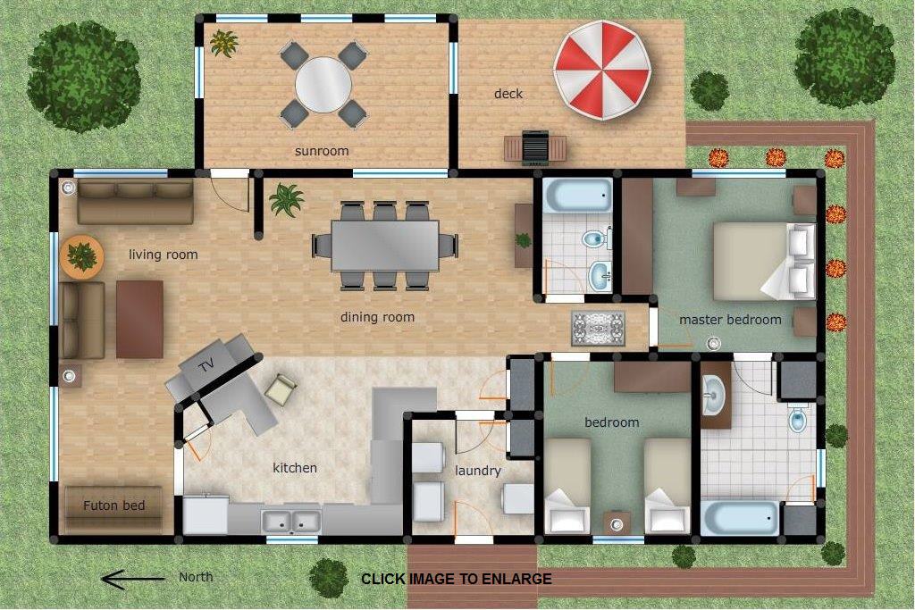 Guesthouse Floor Plan